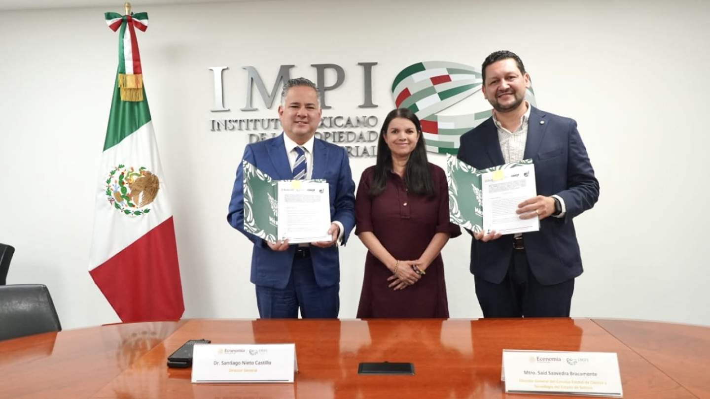 Gobierno de Sonora fortalece la protección de la innovación con firma de convenio entre Coecyt e IMPI