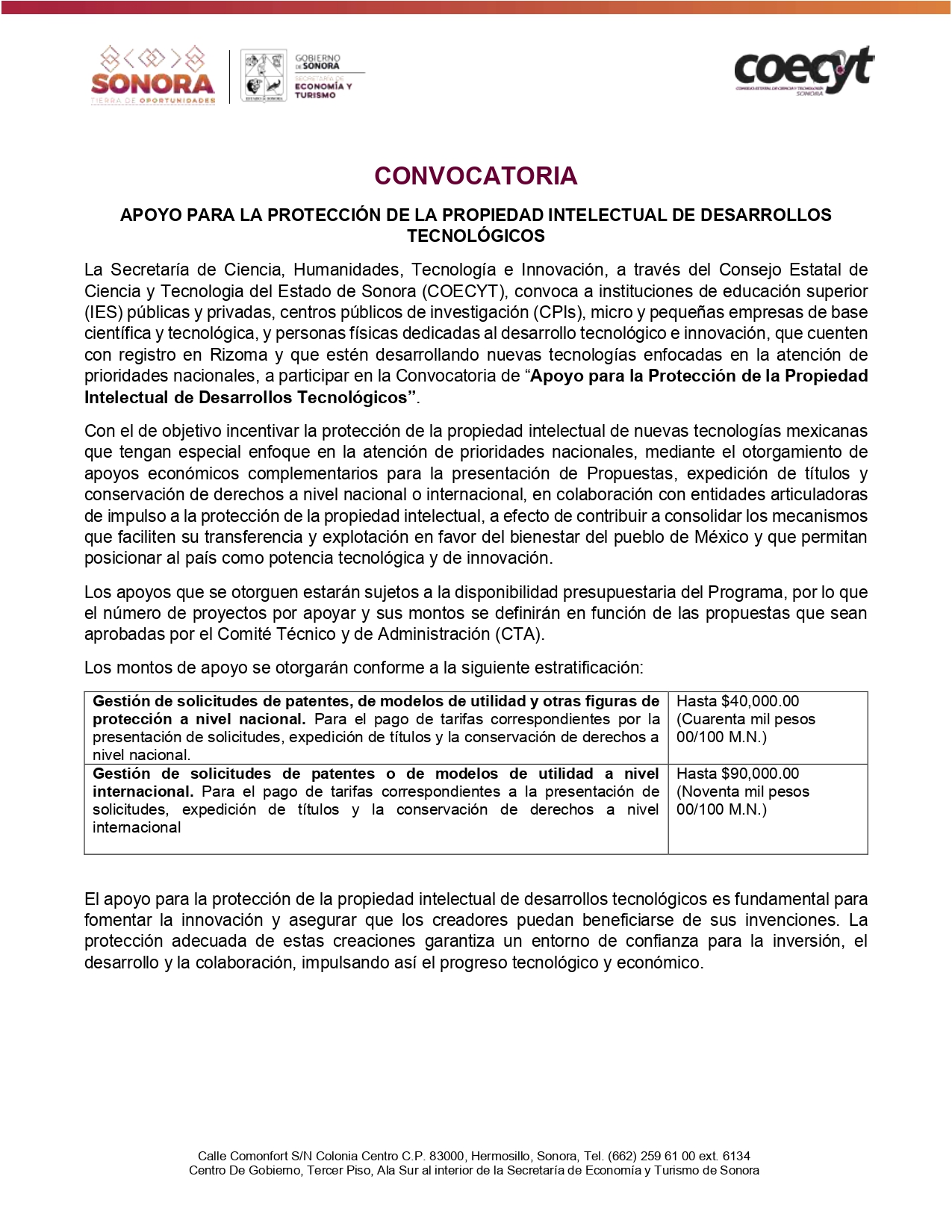 Boletín Convocatoria patentes page 0001