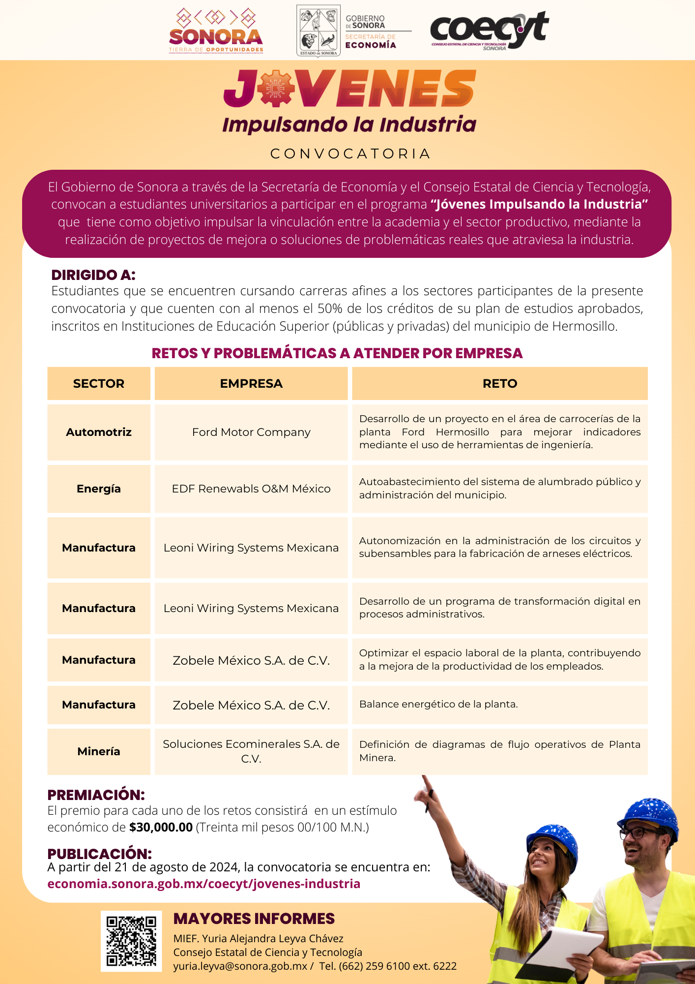 Jóvenes Impulsando la Industria 